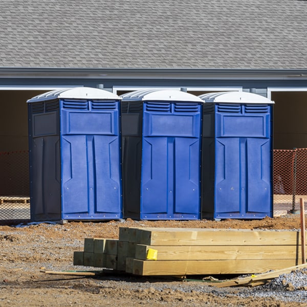 what is the expected delivery and pickup timeframe for the porta potties in Salem